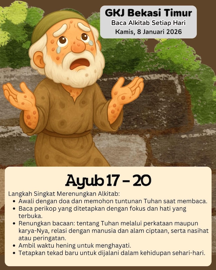 Ilustrasi Ayub 17–20
