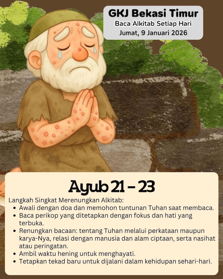 Ilustrasi Ayub 21–23