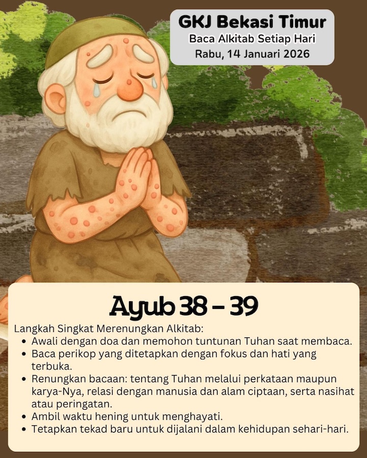 Ilustrasi Ayub 38–39