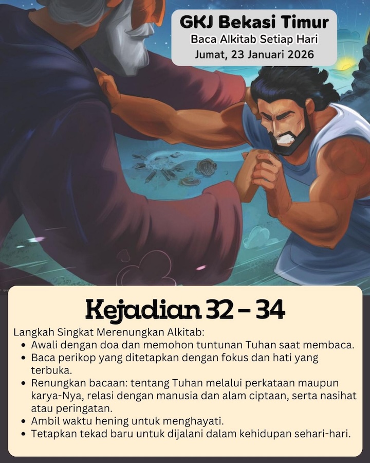 Ilustrasi Kejadian 32–34