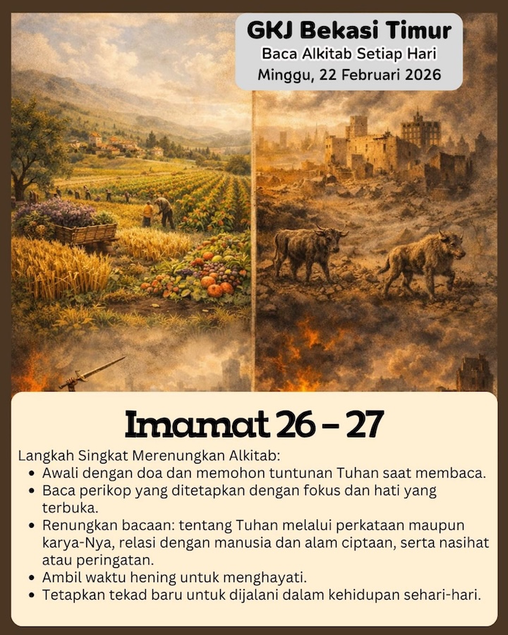 Ilustrasi Imamat 26–27