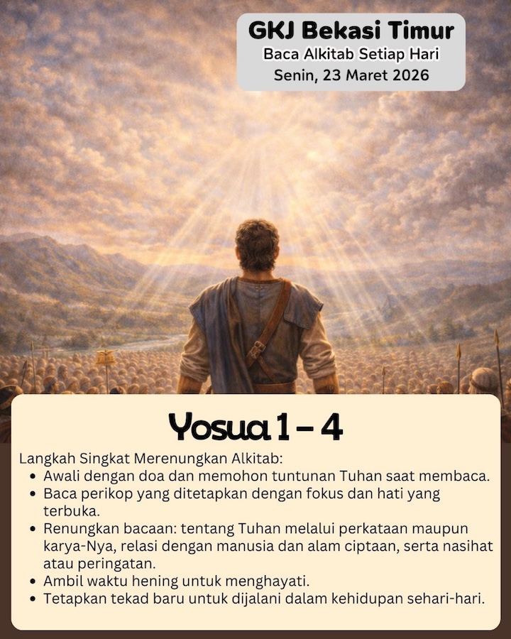 Ilustrasi Yosua 1–4