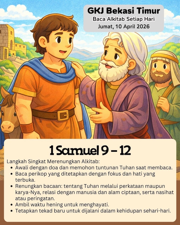 Ilustrasi 1 Samuel 9–12