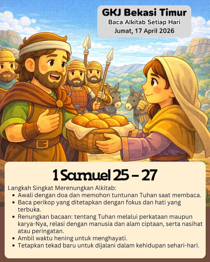Ilustrasi 1 Samuel 25–27