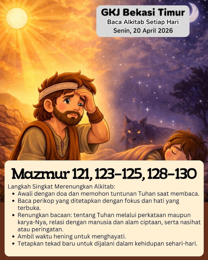 Ilustrasi Mazmur 121, 123–125, 128–130