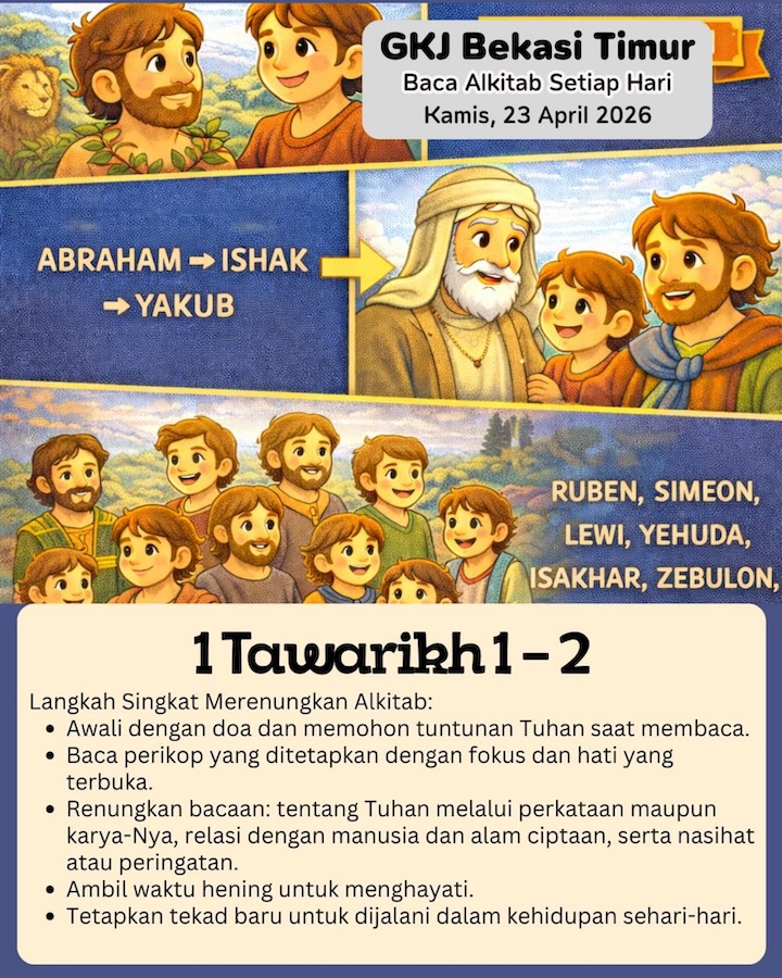 Ilustrasi 1 Tawarikh 1–2