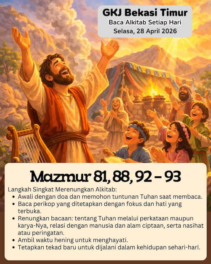 Ilustrasi Mazmur 81, 88, 92–93