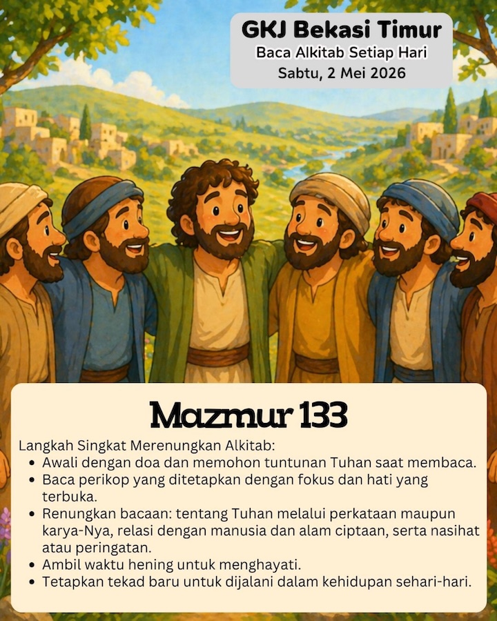 Ilustrasi Mazmur 133