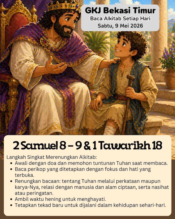 Ilustrasi 2 Samuel 8–9; 1 Tawarikh 18