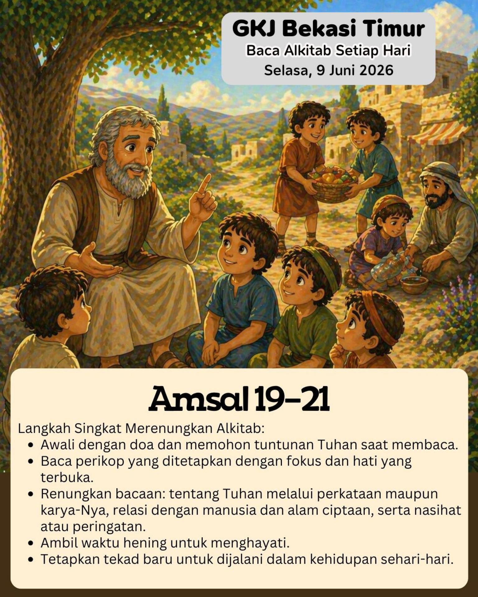 Ilustrasi Amsal 19–21