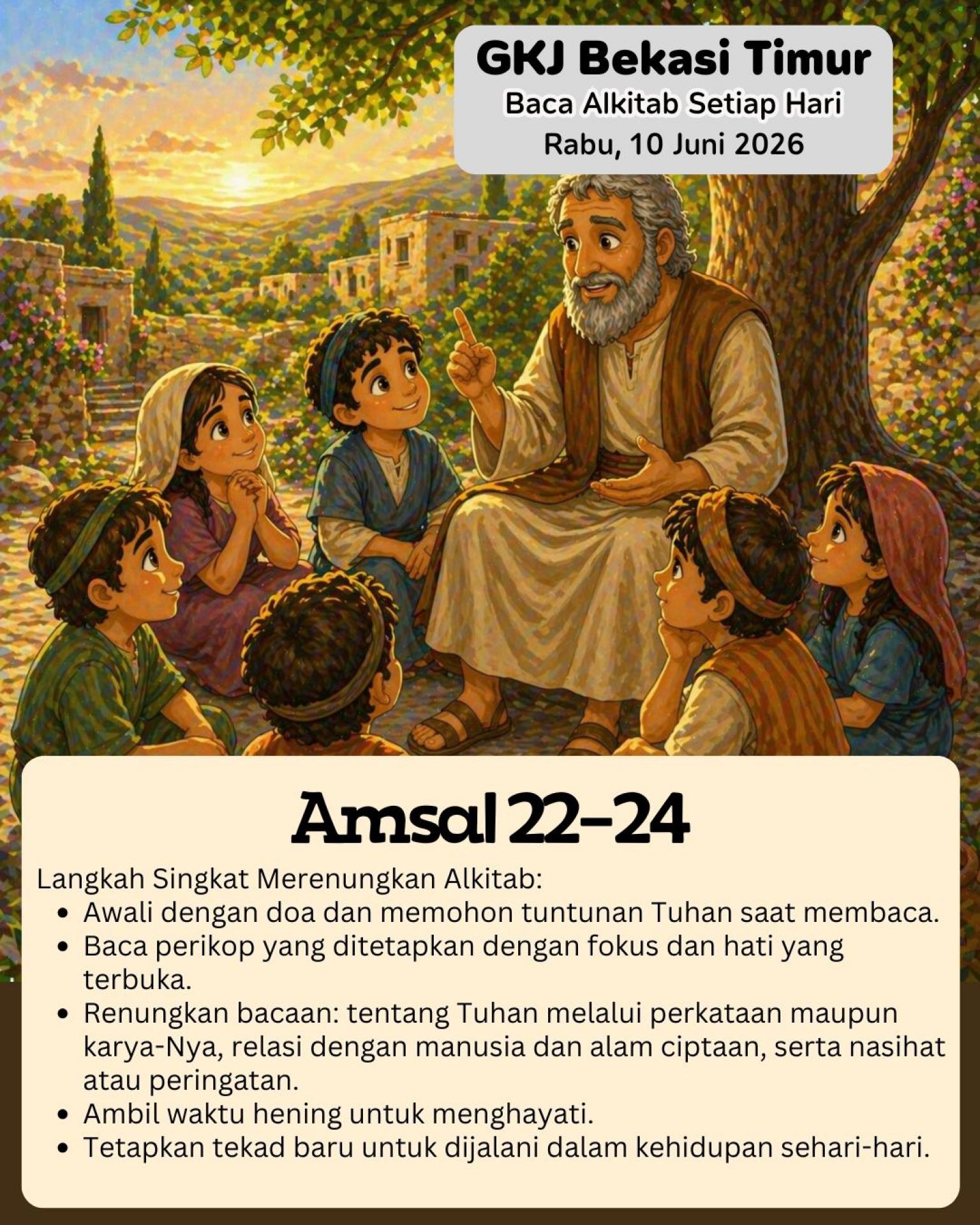 Ilustrasi Amsal 22–24
