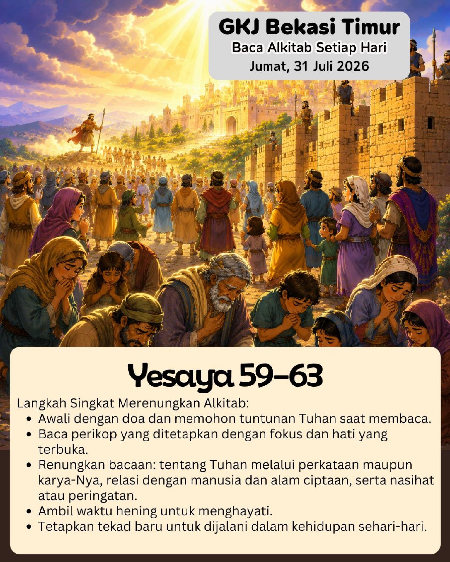 Ilustrasi Yesaya 59–63