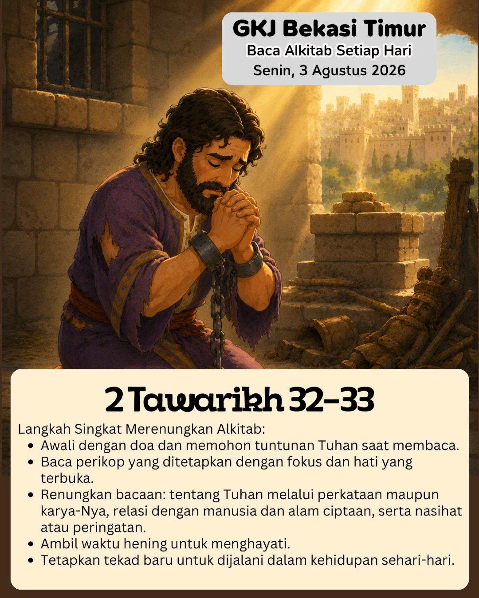 Ilustrasi 2 Tawarikh 32–33