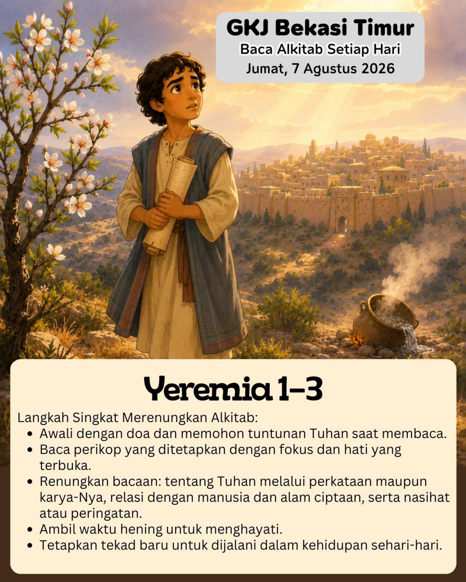 Ilustrasi Yeremia 1–3