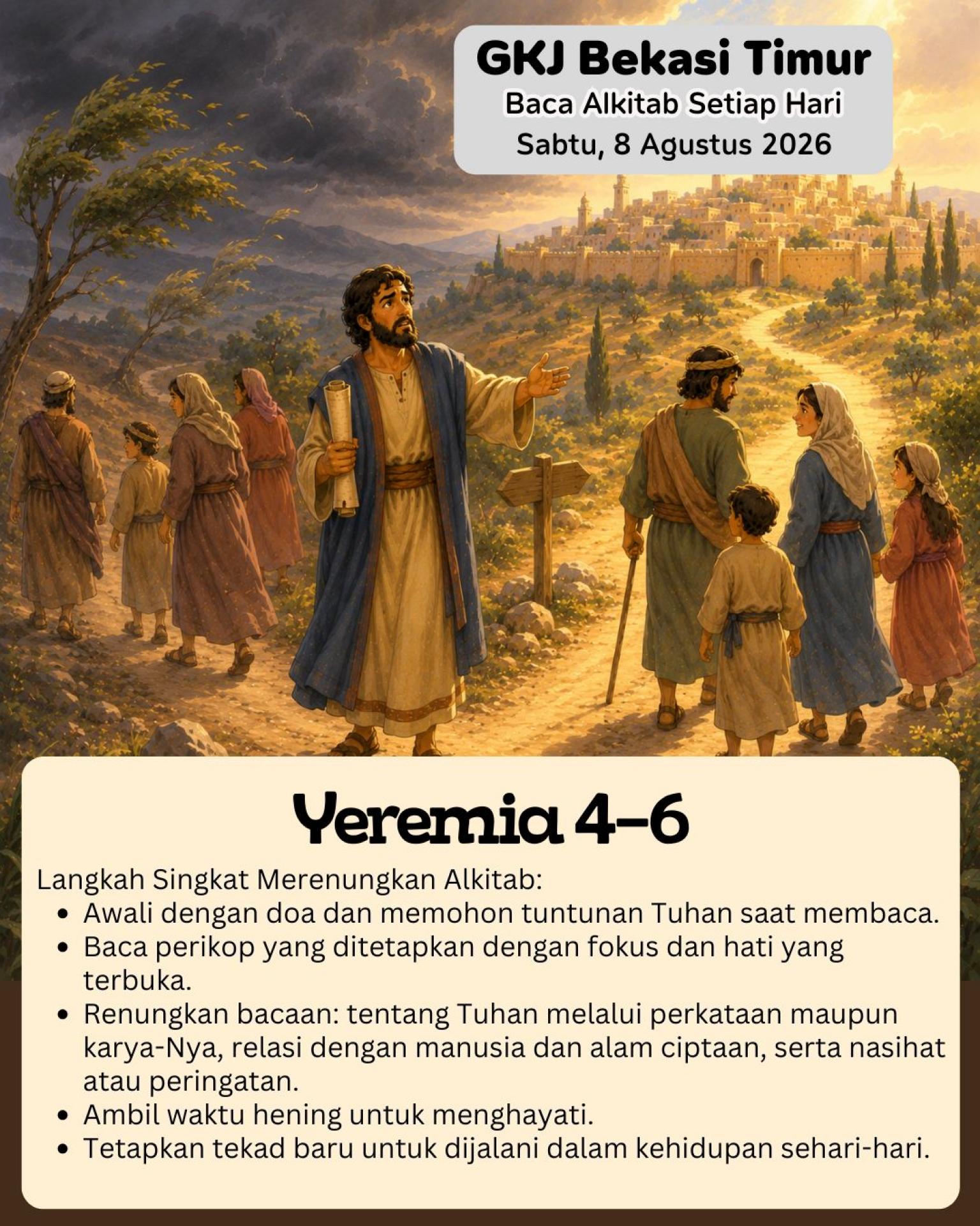 Ilustrasi Yeremia 4–6