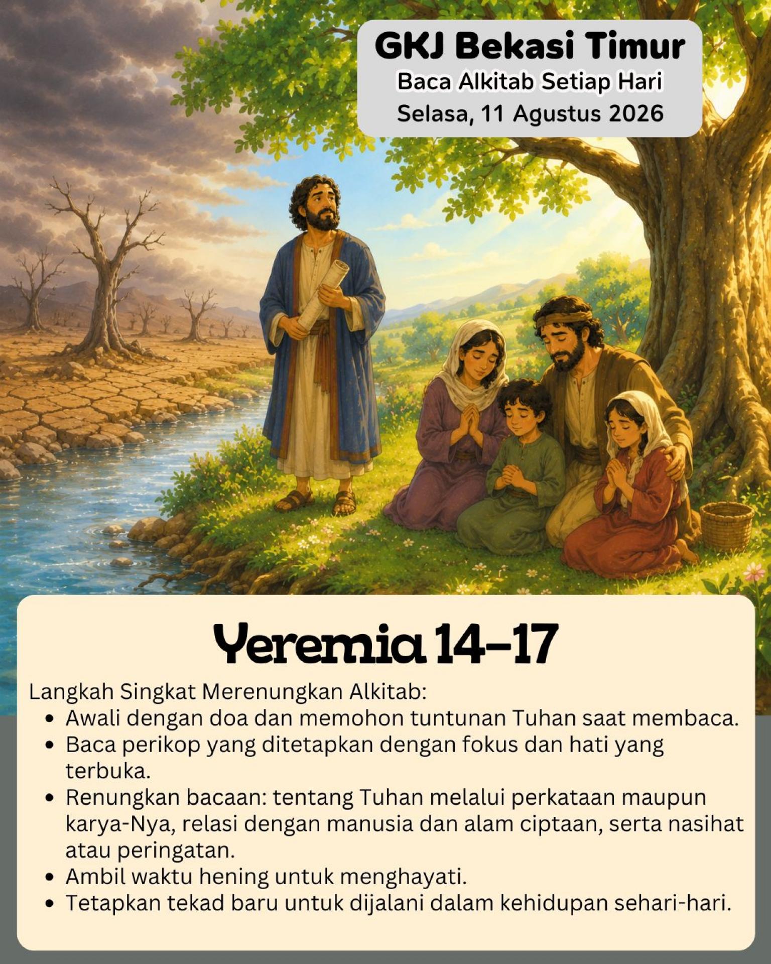 Ilustrasi Yeremia 14–17