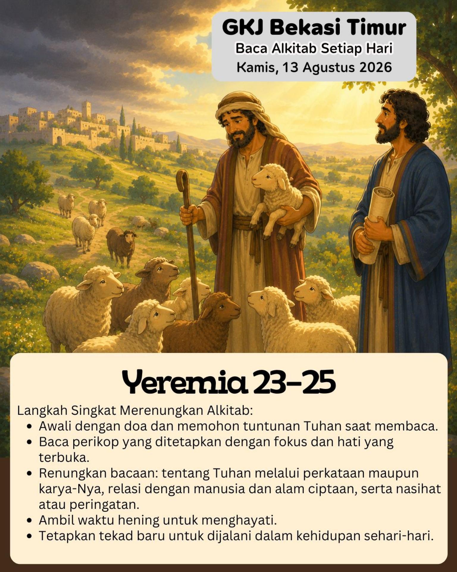 Ilustrasi Yeremia 23–25