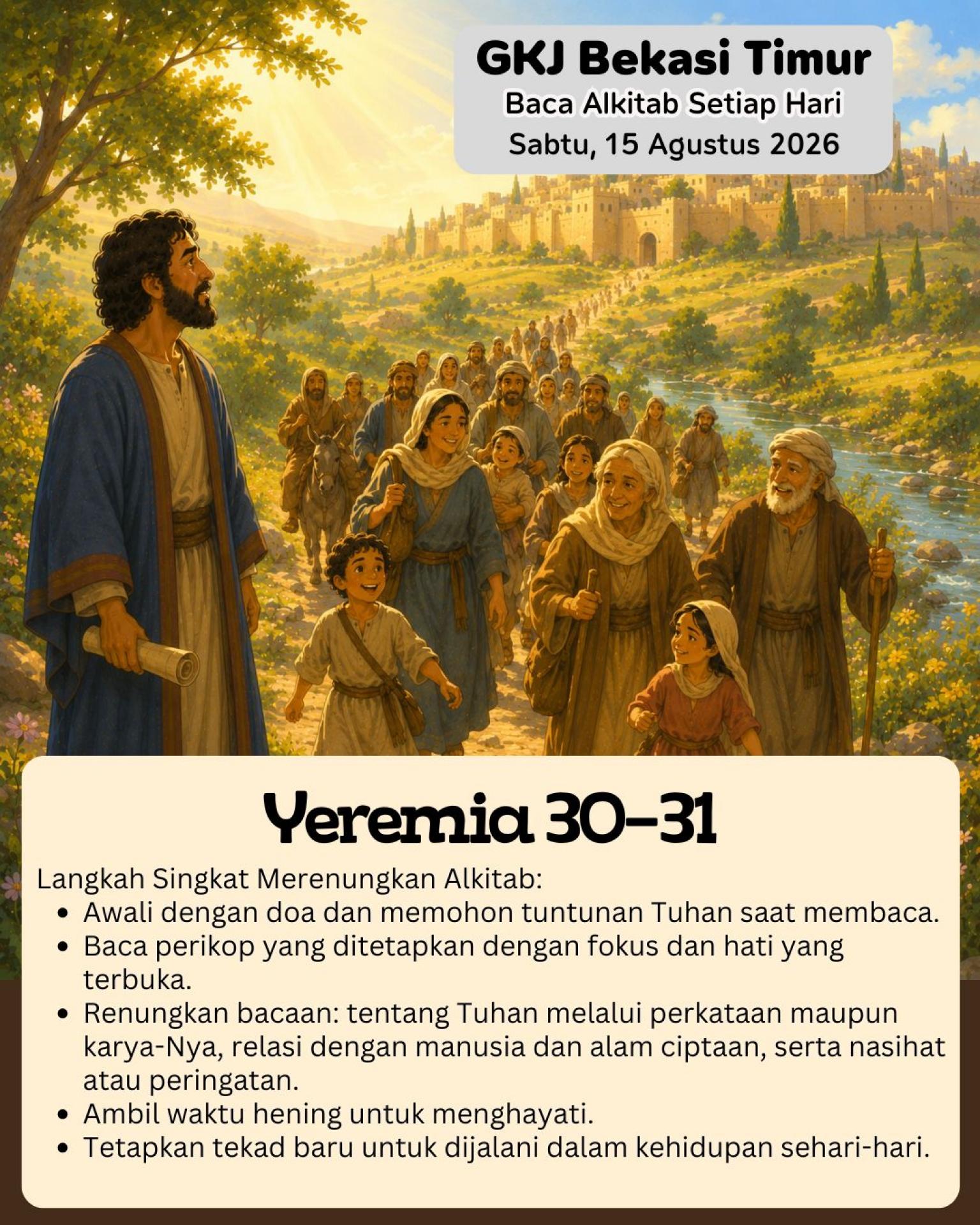 Ilustrasi Yeremia 30–31