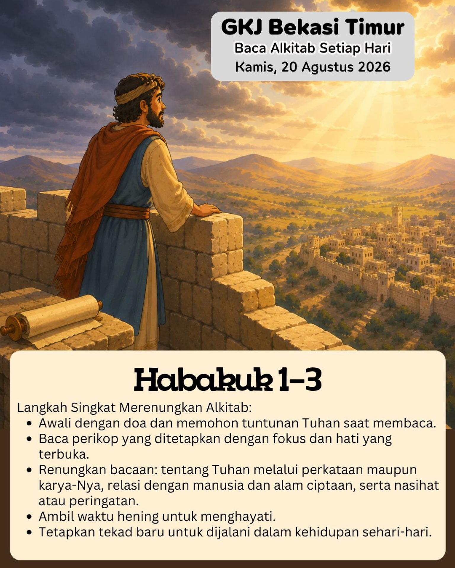 Ilustrasi Habakuk 1-3