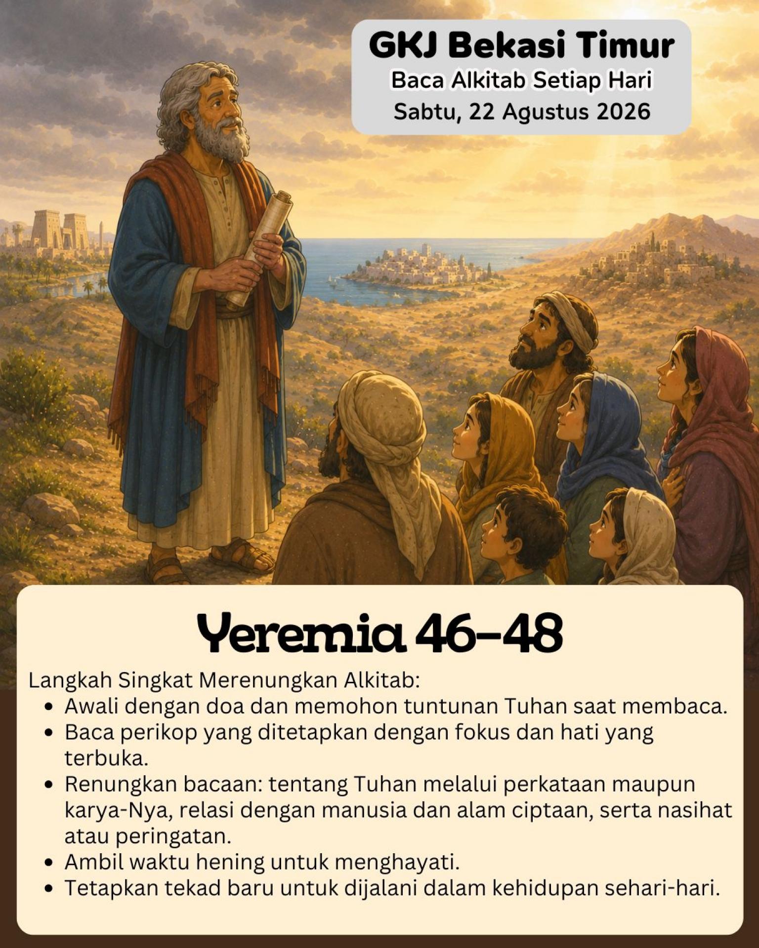 Ilustrasi Yeremia 46–48