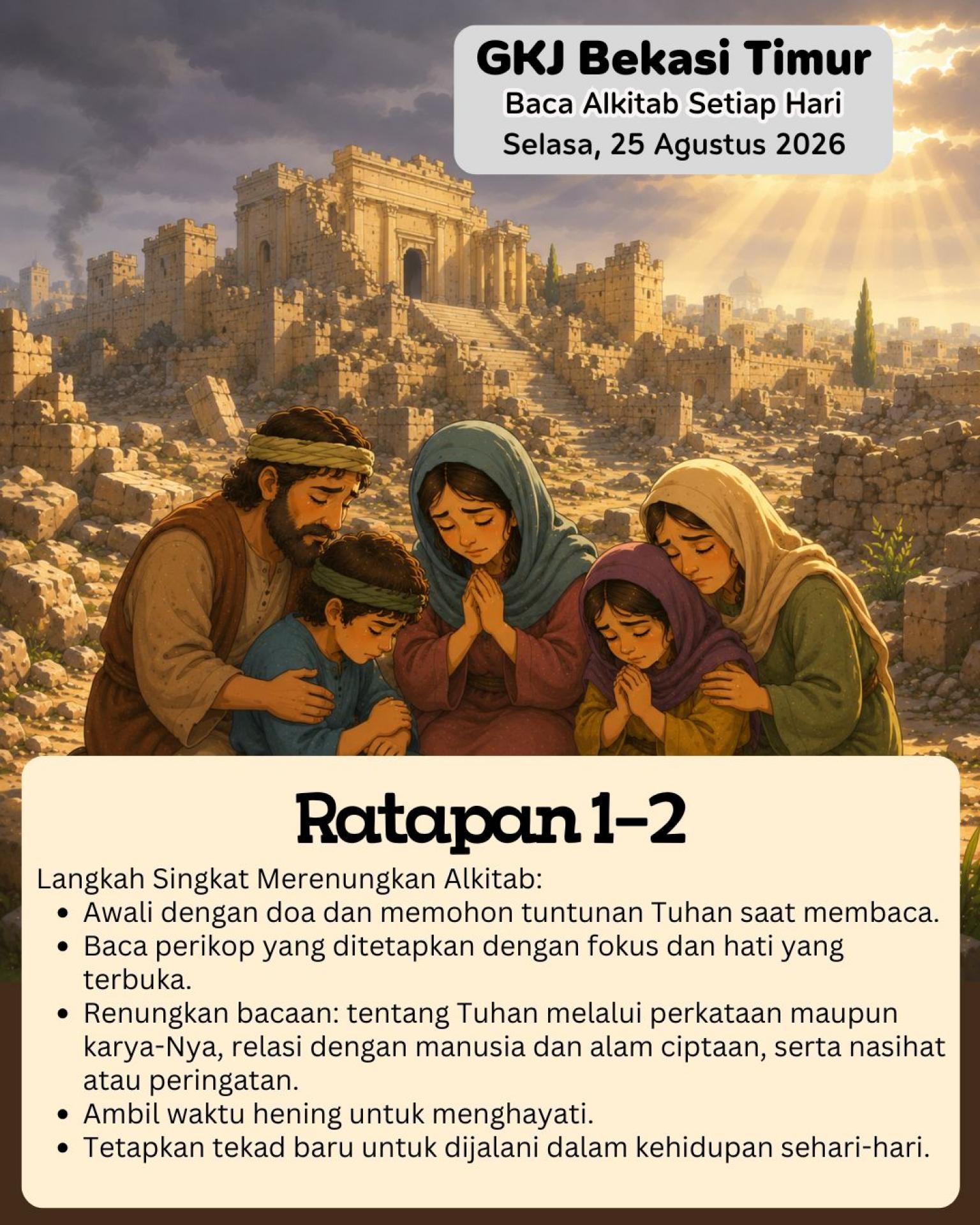 Ilustrasi Ratapan 1–2