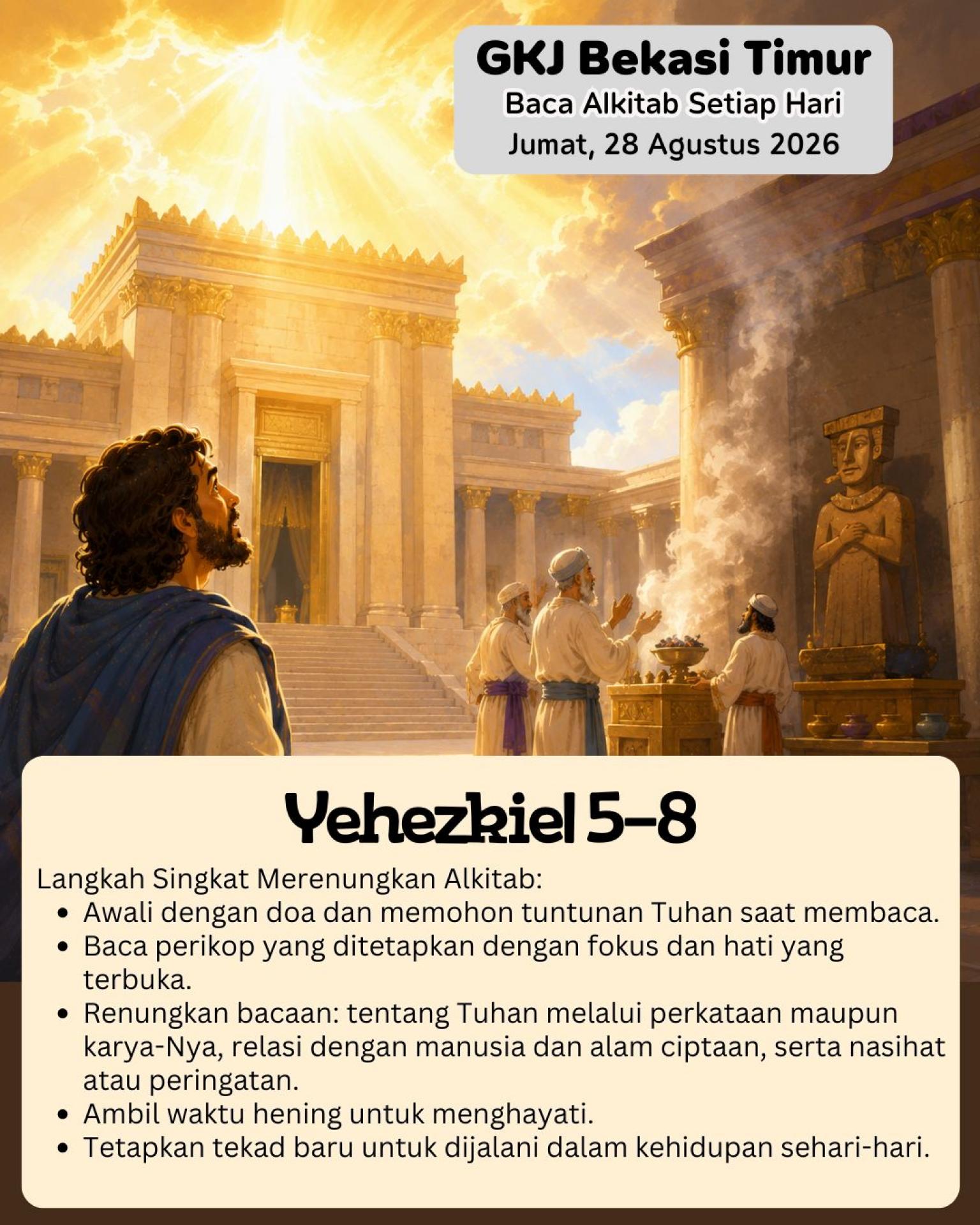 Ilustrasi Yehezkiel 5–8
