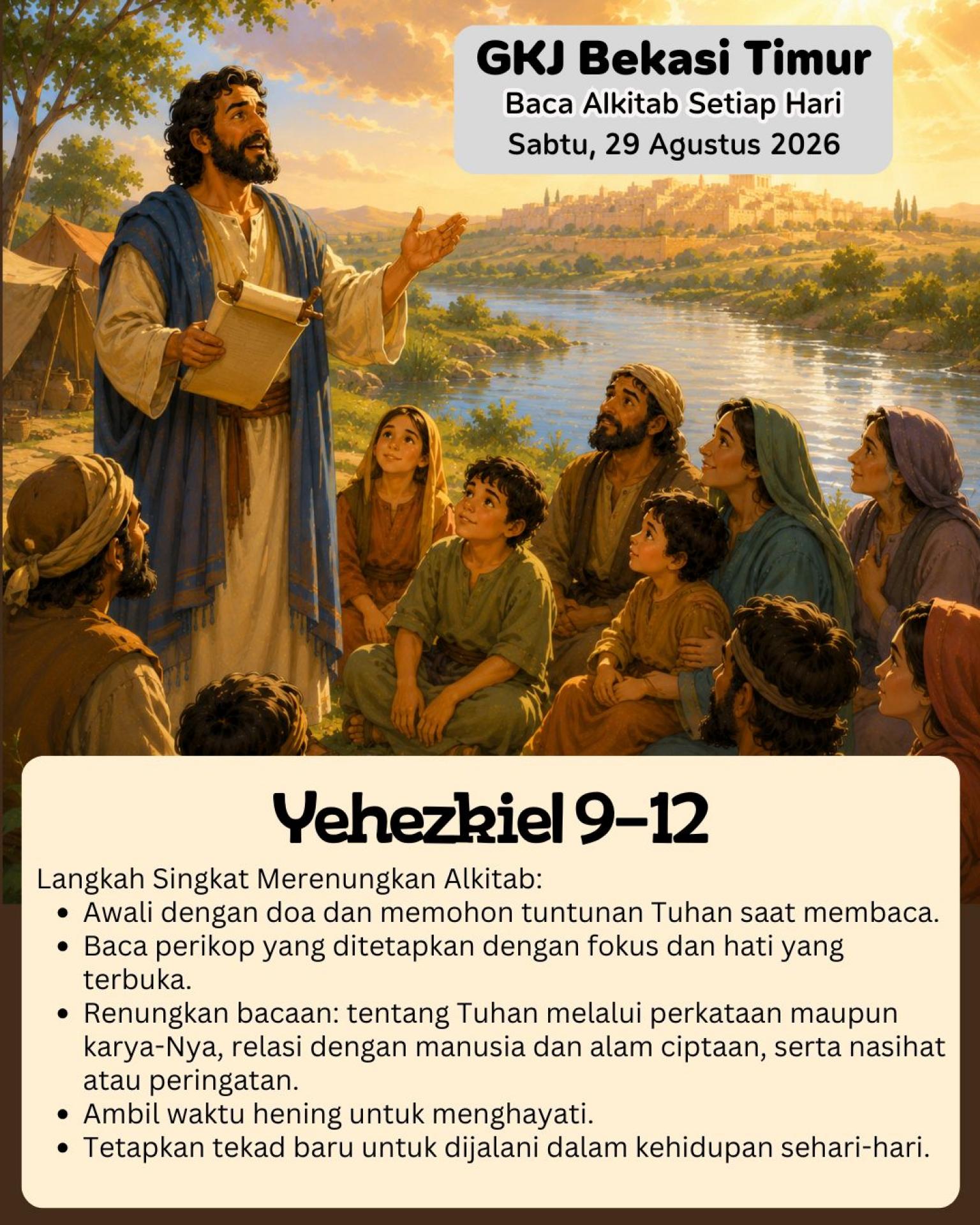 Ilustrasi Yehezkiel 9–12