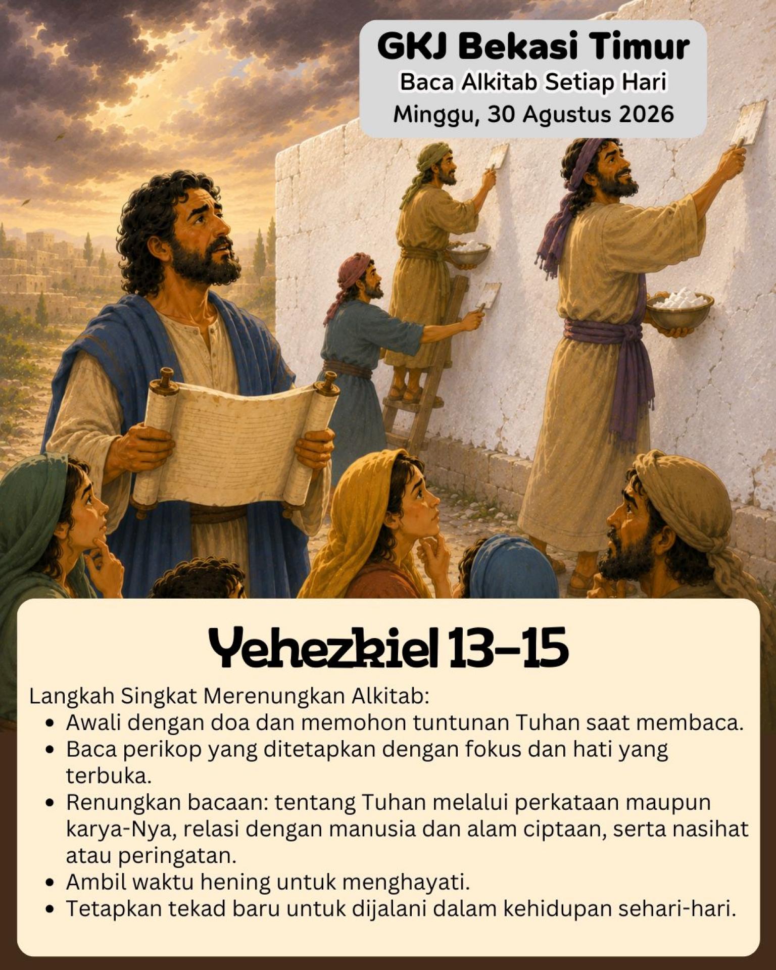 Ilustrasi Yehezkiel 13–15