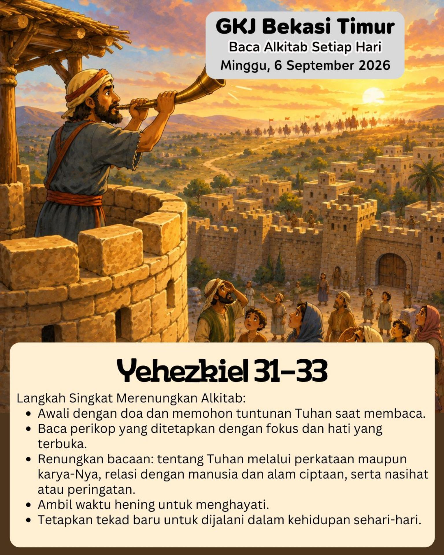 Yehezkiel 31–33