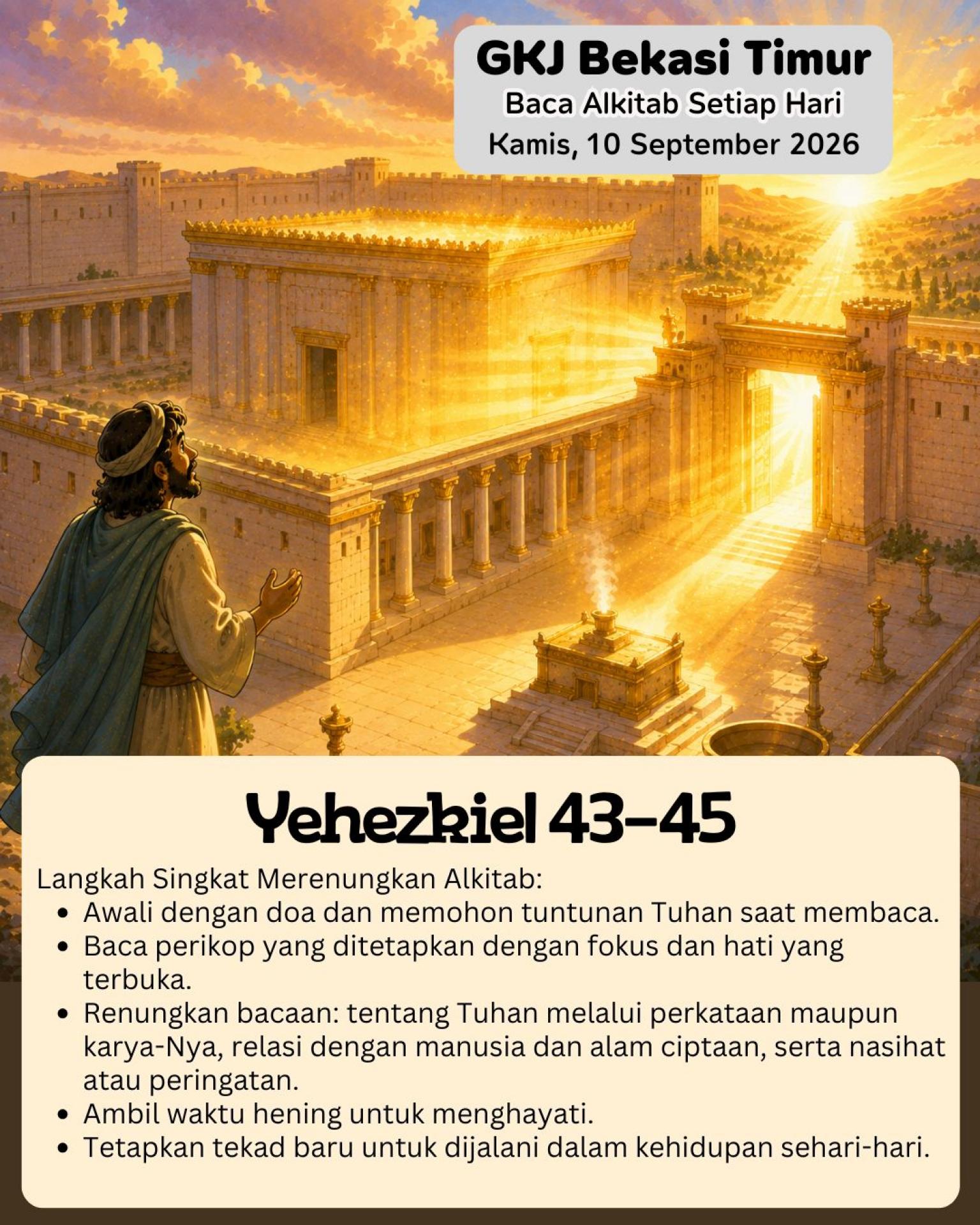 Yehezkiel 43–45