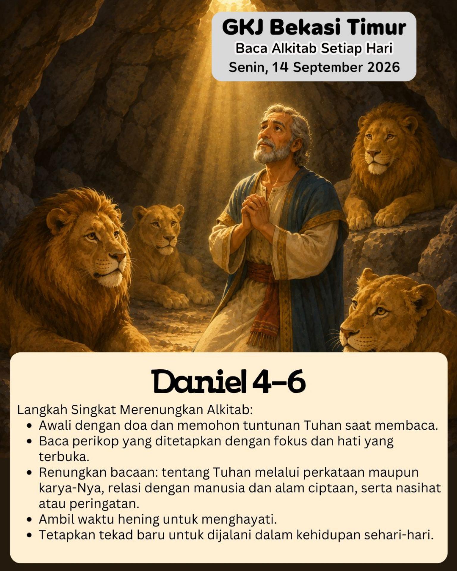 Daniel 4–6