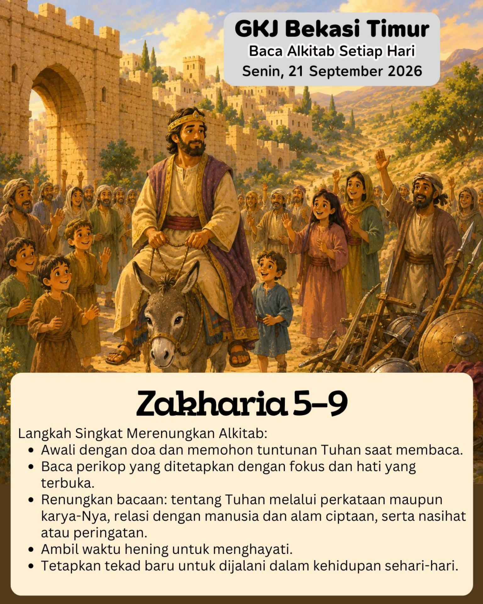 Zakharia 5–9
