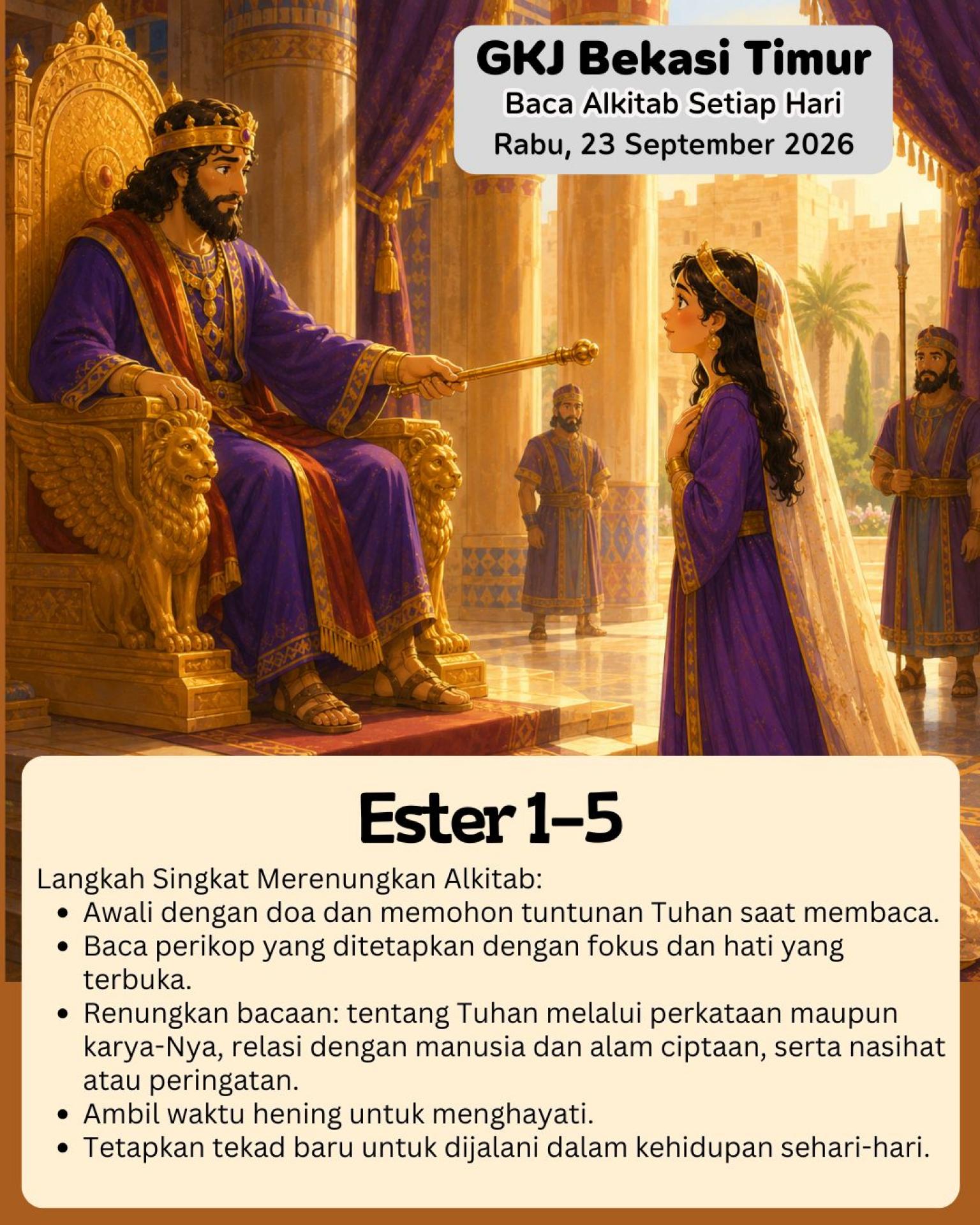 Ester 1–5