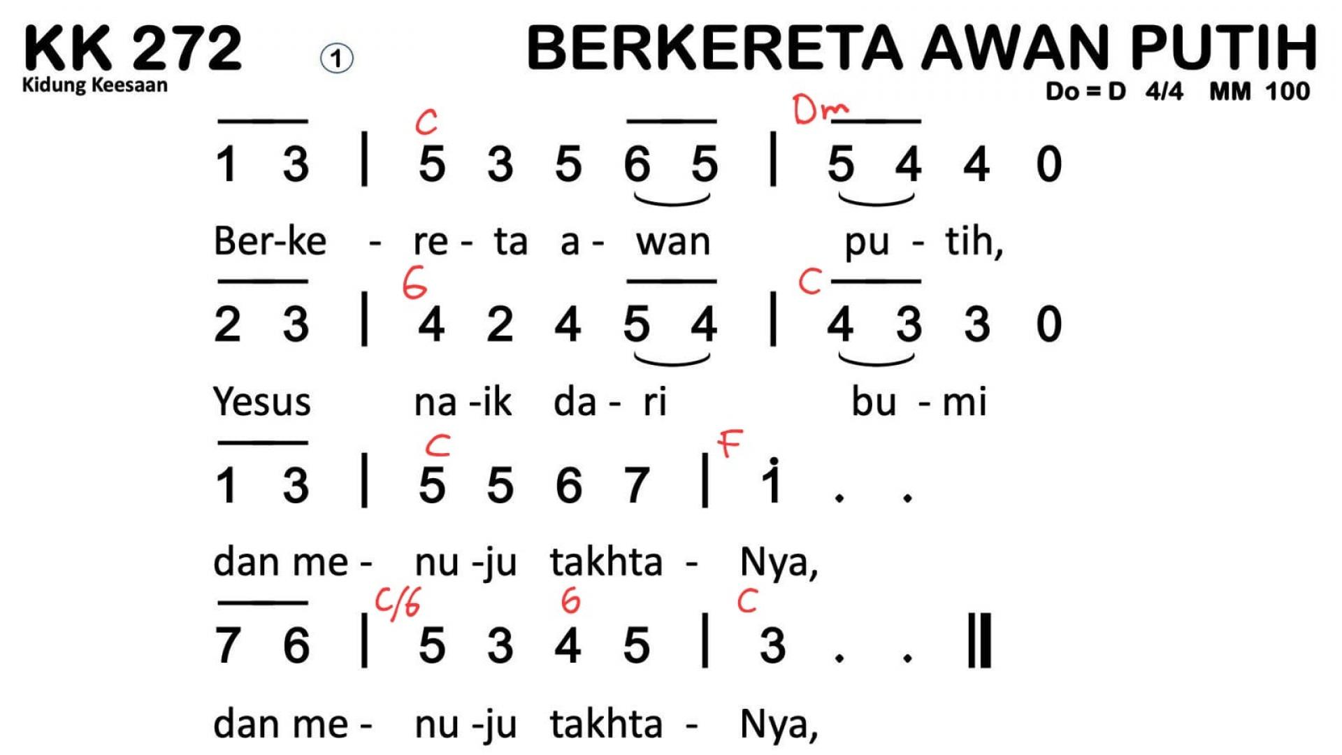 Partitur Chord KK 272